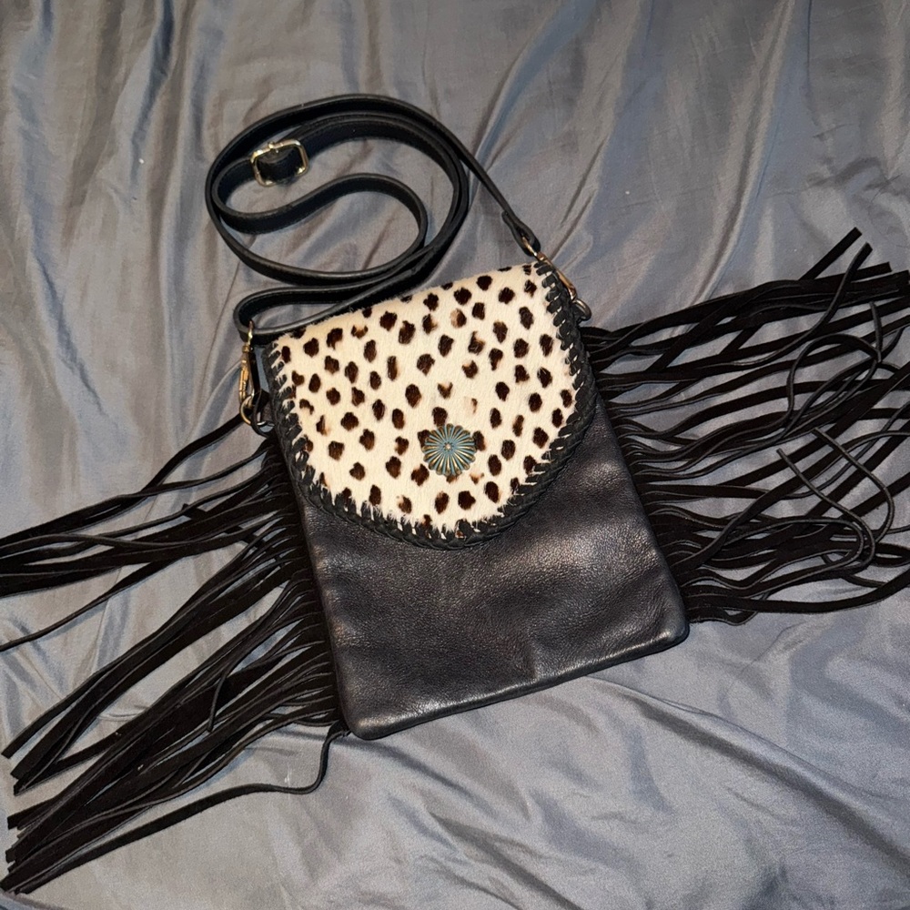 Western Fringe Crossbody Bag